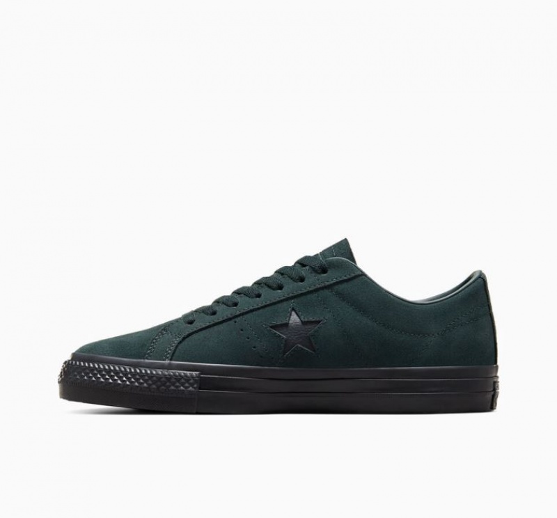 Tenis Skate Converse One Star Pro Hombre Verde Oscuro | COLOMBIA Q3496K