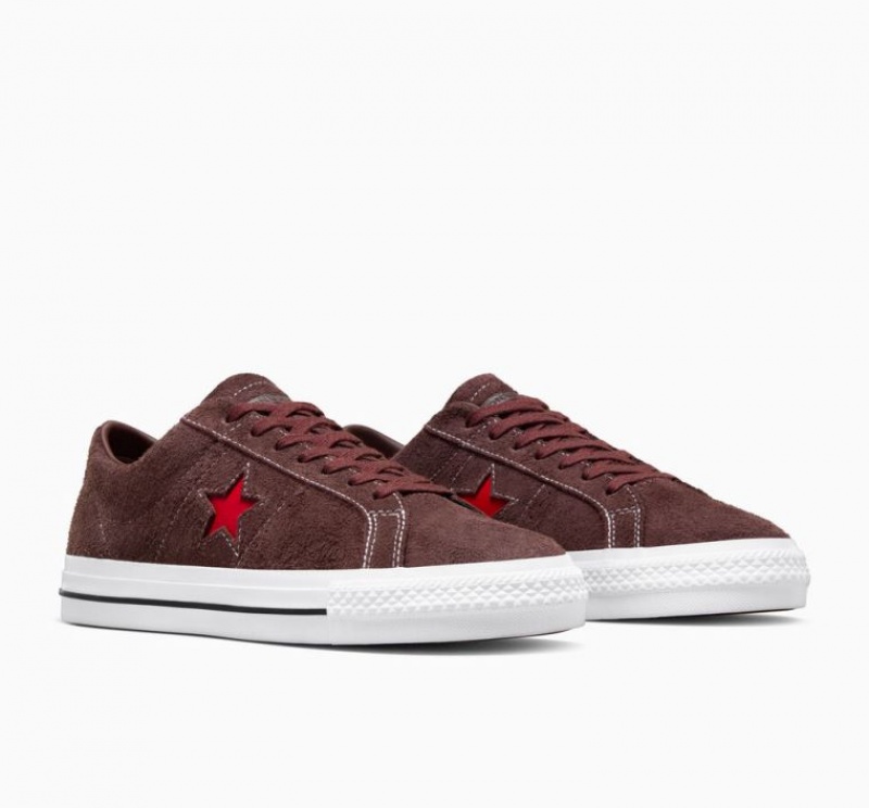 Tenis Skate Converse One Star Pro Hombre Marrones | COLOMBIA L7298C