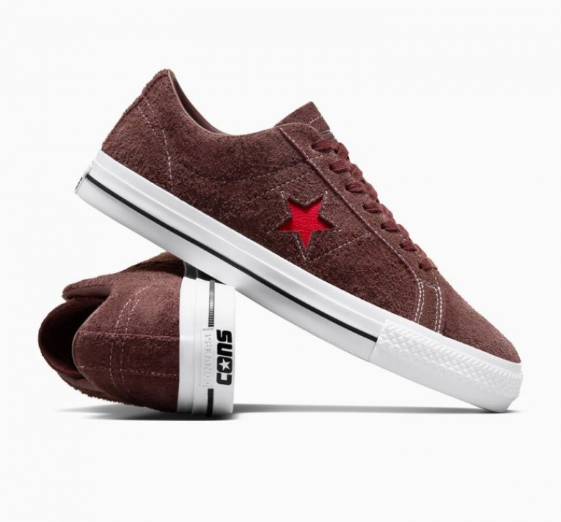 Tenis Skate Converse One Star Pro Hombre Marrones | COLOMBIA L7298C